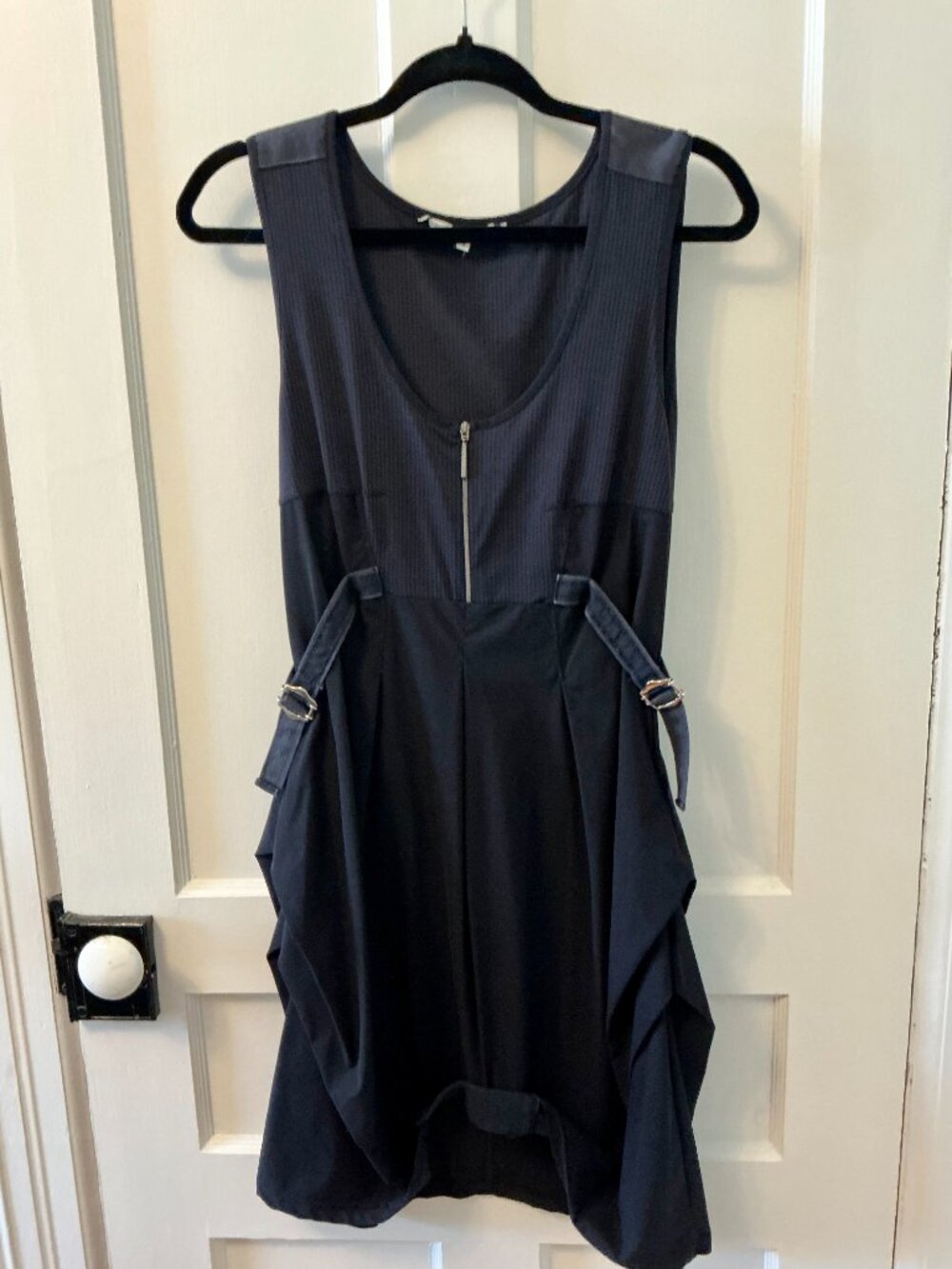 SUNLIGHT Rhodes sleeveless navy blue dress (4)